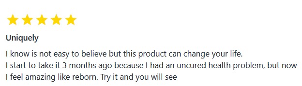 Original testimonial screenshot
