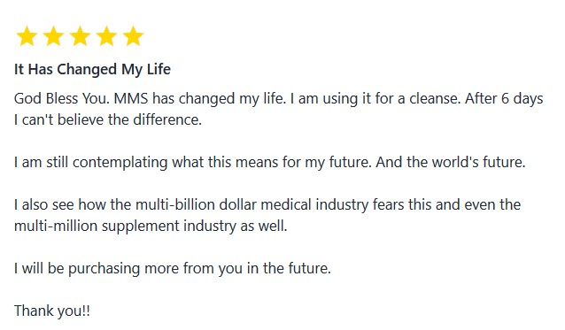 Original testimonial screenshot